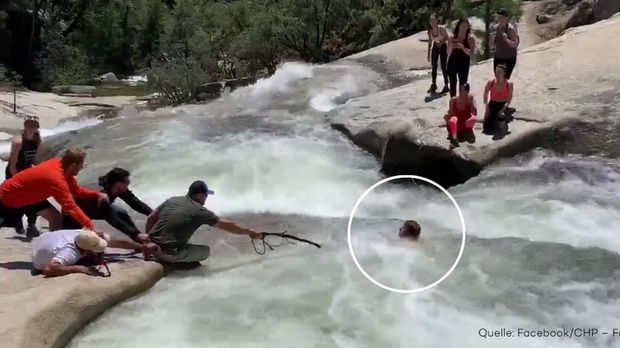 Polizei Befreit Mann Aus Todlichem Wasserstrudel