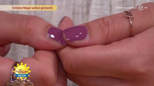 Fruhstucksfernsehen Video Schone Nagel Ohne Nagelstudio Sat 1