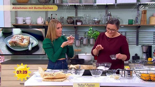 Fruhstucksfernsehen Video Kuchen Diat Naschen Mit Gutem Gewissen Sat 1