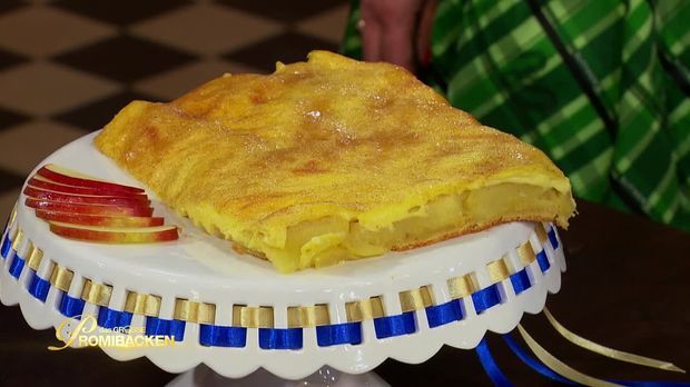 Das Grosse Promibacken Franziska Knuppes Apfel Vanille Kuchen