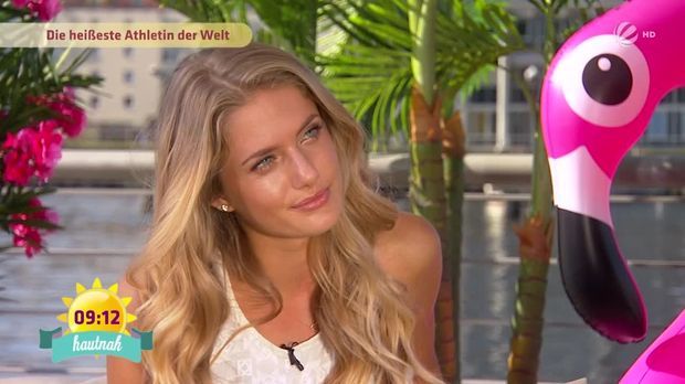 Fruhstucksfernsehen Video Alica Schmidt Leichtathletin Influencerin Und Model Sat 1