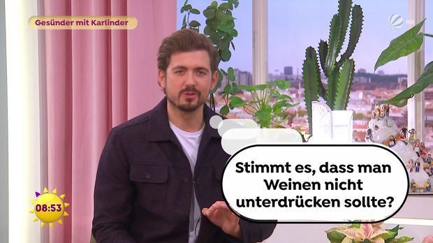 fruhstucksfernsehen video stimmt es dass man weinen nicht unterdrucken sollte sat 1