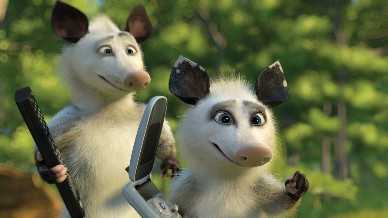 Auch die Opossums Ozzie (l.) und Heather (r.) erfreuen sich schnell an den technischen Errungenschaften der Menschheit ... - Bildquelle: United International Pictures
