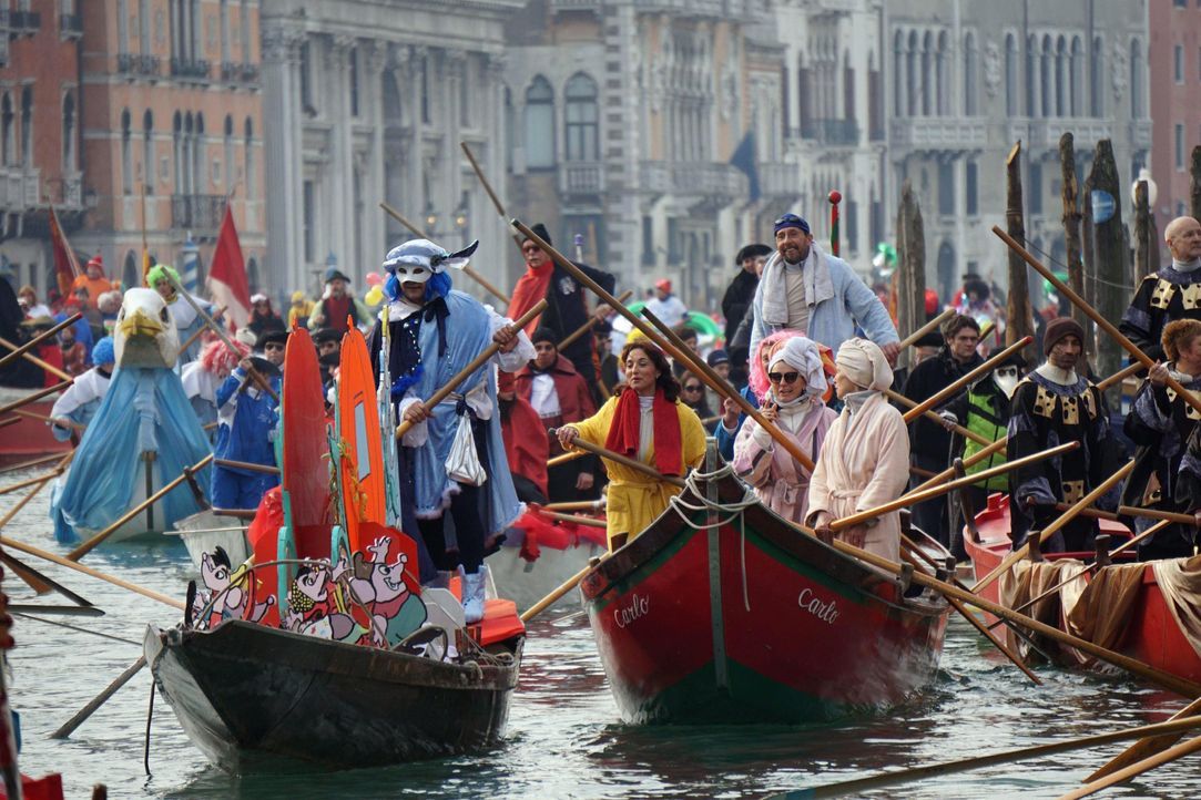 Karneval in Venedig: Die schönsten Bilder3 - Bildquelle: dpa 