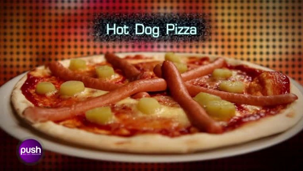 Frühstücksfernsehen - Würstchen-Pizza - Sat.1