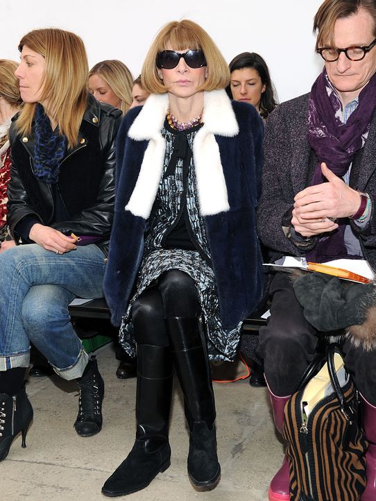 NewYork-Fashionweek-Anna-Wintour-13-02-10-AFP - Bildquelle: Craig Barritt/Getty Images/AFP