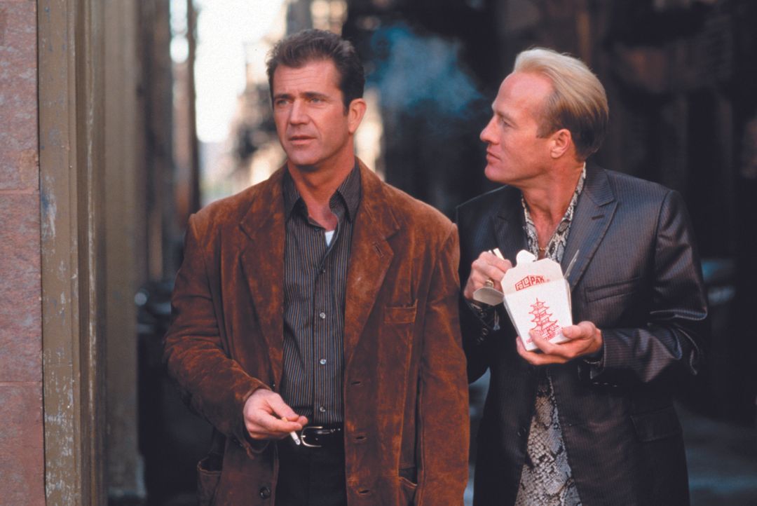 Eigentlich waren Porter (Mel Gibson, l.) und Val (Gregg Henry, r.) einmal richtig gute Gangster-Partner, doch dann schließen sich Val und Porters Fr... - Bildquelle: Warner Bros.