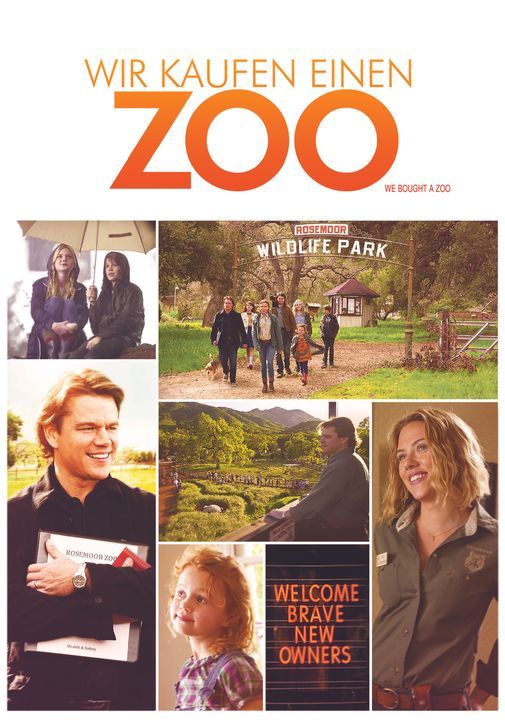 Wir kaufen einen Zoo - Plakatmotiv - Bildquelle: 2011 Twentieth Century Fox Film Corporation. All rights reserved.