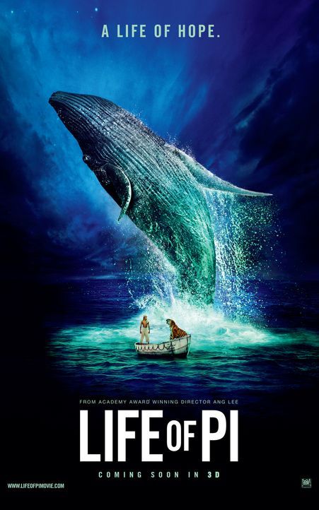 LIFE OF PI - Plakatmotiv - Bildquelle: 2012 Twentieth Century Fox Film Corporation. All rights reserved.