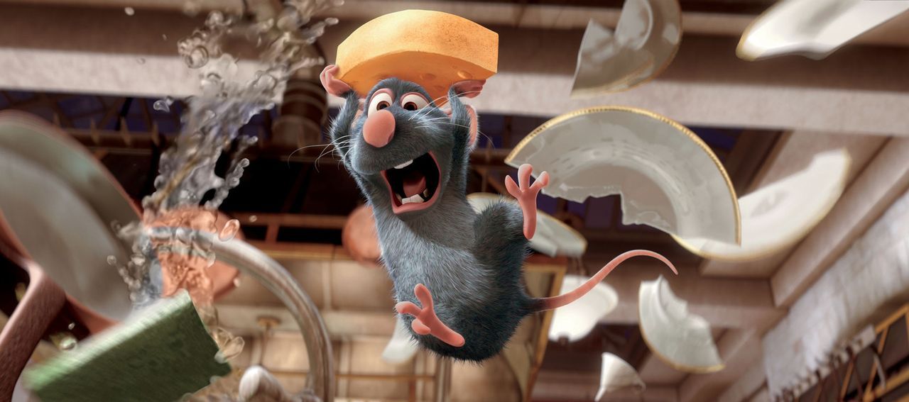 In der Küche sorgt Remy für Chaos und jede Menge Aufregung. Dabei will er eigentlich nur seiner Leidenschaft nachgehen: Kochen! - Bildquelle: Disney/Pixar.  All rights reserved