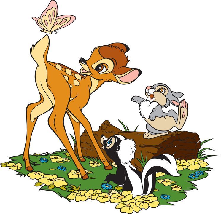 Bambi und seine Freunde erleben viele aufregende Abenteuer  ... - Bildquelle: Disney