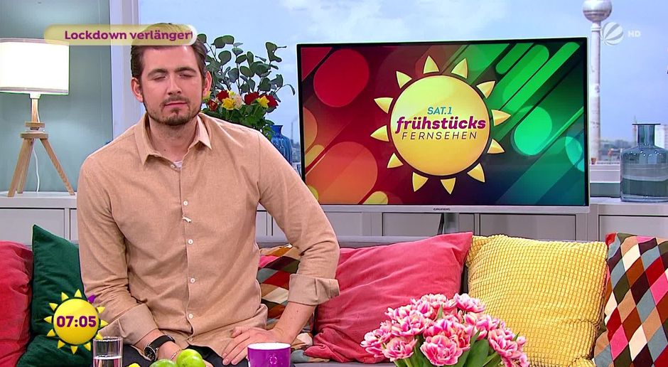 Fruhstucksfernsehen Video Der Lockdown Geht In Die Verlangerung Sat 1