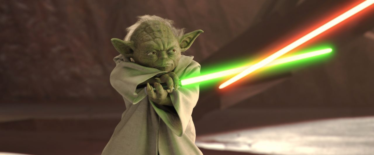 "Begonnen der Klonkrieg hat": der weise Jedi Yoda ... - Bildquelle: Lucasfilm Ltd. & TM. All Rights Reserved.