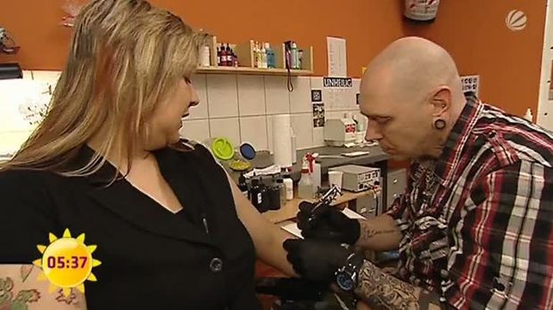 Frühstücksfernsehen Video TattooFlatrate Sat.1