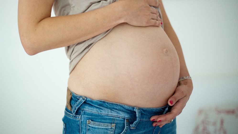 Bauch vor und nach schwangerschaft