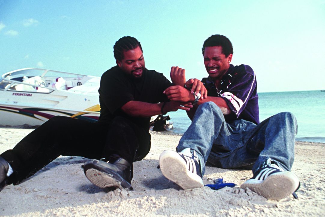 Partner wider Willen: Bucum (Ice Cube, l.) und Reggie Reed (Mike Epps, r.) ... - Bildquelle: New Line Cinema