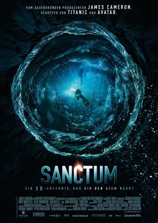 Sanctum - Plakatmotiv - Bildquelle: 2011 Constantin Film Verleih GmbH.