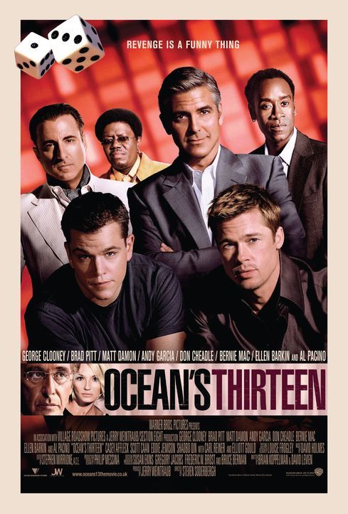 OCEAN'S 13 - Plakatmotiv - Bildquelle: TM &   2006 Warner Bros. All Rights Reserved