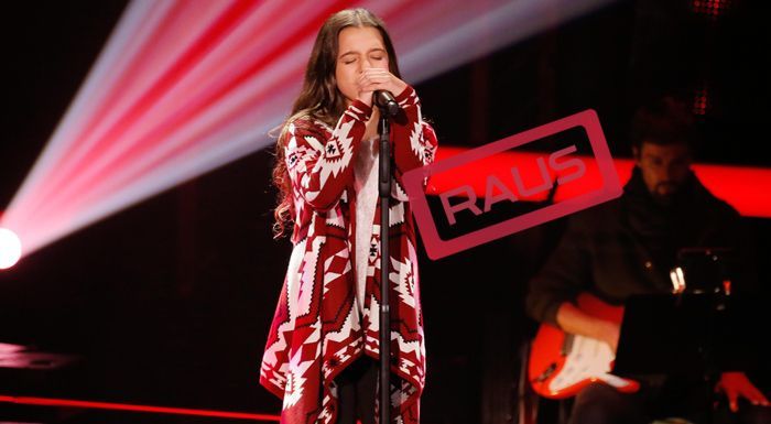 The-Voice-Kids-Stf04-RAUS-Maria-SAT1-Richard-Huebner - Bildquelle: © SAT.1/ Richard Hübner