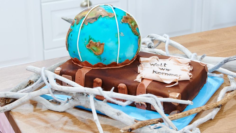 Rezept: Vanille-Trüffel Globus &amp;quot;Welt, wir kommen&amp;quot;