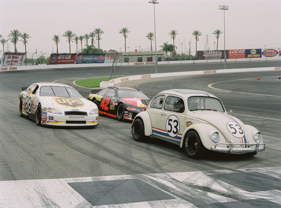 Herbie gibt alles ... - Bildquelle: Walt Disney Pictures