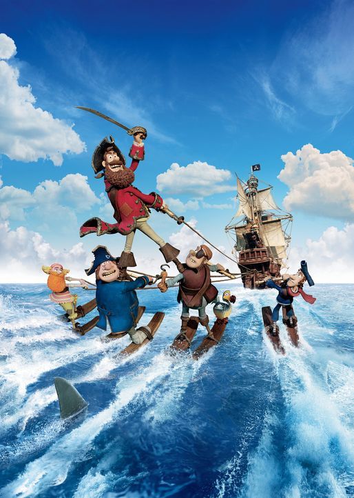 Die Piraten - ein Haufen merkwürdiger Typen - Artwork - Bildquelle: 2012 Sony Pictures Animation Inc. All Rights Reserved.