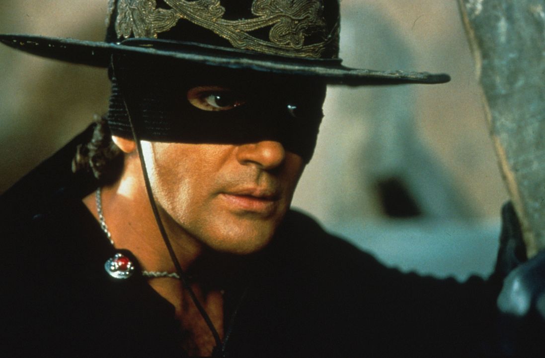 Der geheimnisvolle Rächer mit der schwarzen Maske: Zorro (Antonio Banderas) - Bildquelle: Columbia Pictures