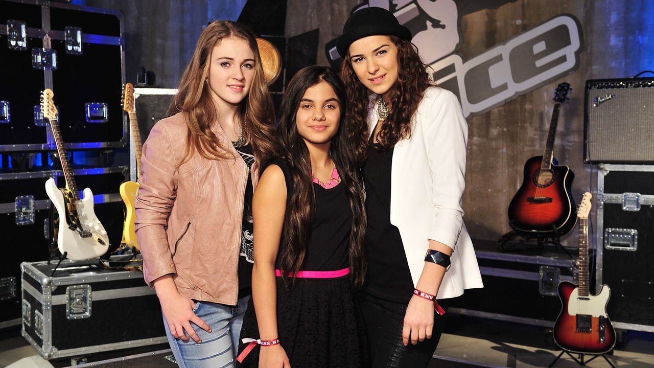 The-Voice-Kids-Stf02-Epi05-Melissa-Naomi-Ilayda-2-SAT1-Andre-Kowalski - Bildquelle: SAT.1/Andre Kowalski