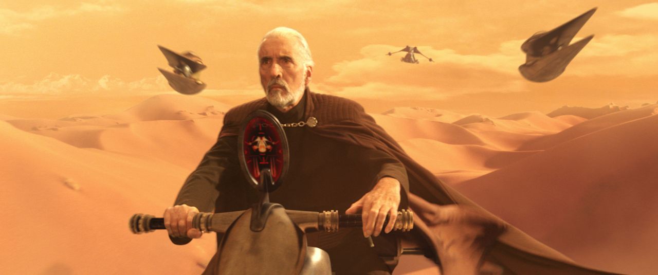 Der ehemalige Jedi-Meister Count Dooku (Christopher Lee) setzt alles daran, die Republik zu zerschlagen ... - Bildquelle: Lucasfilm Ltd. & TM. All Rights Reserved.