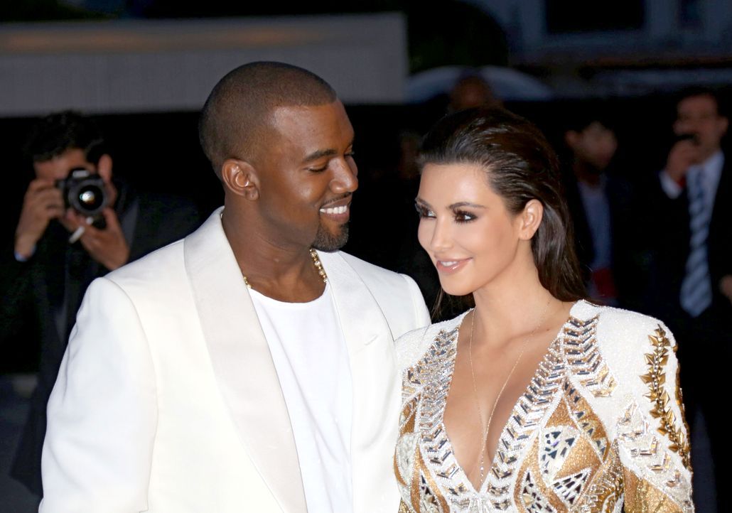 Kanye West und Kim Kardashian - Bildquelle: +++(c) dpa - Bildfunk+++ Verwendung weltweit