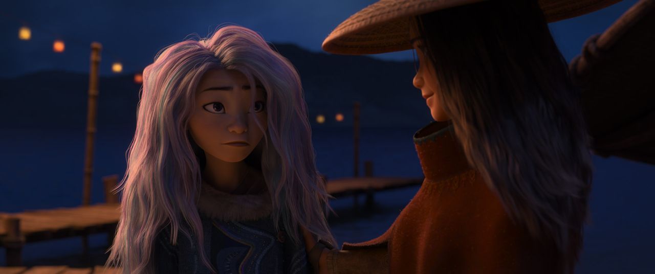 Sisu (l.); Raya (r.) - Bildquelle: 2021 Disney