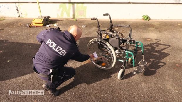 Auf Streife - Auf Streife - Rollstuhl In Flammen