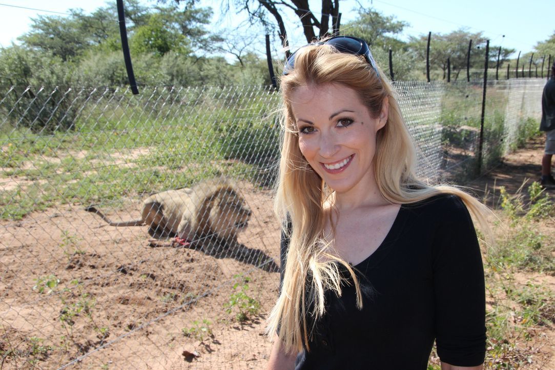 Andrea Kaiser besucht die Harnas Wildlife Foundation in Namibia - Ein Waisenhaus für afrikanische Wildtiere ... - Bildquelle: SAT.1