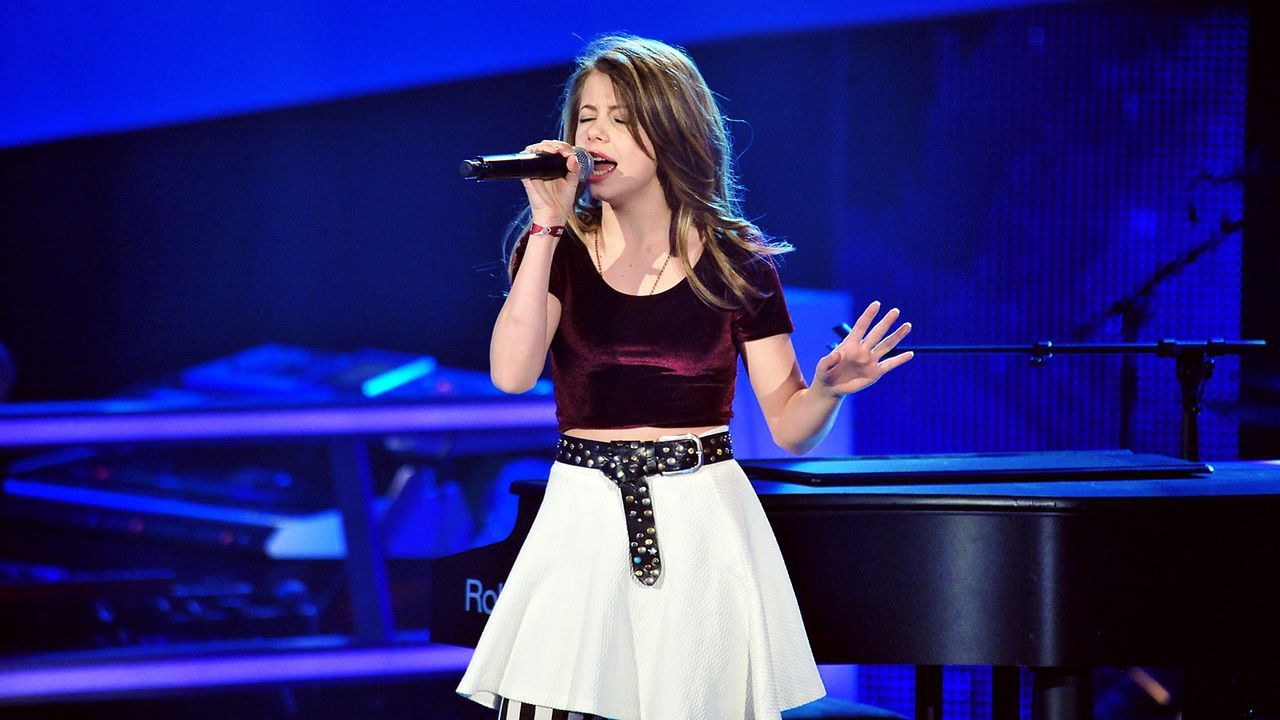 The-Voice-Kids-Stf02-Epi05-Chiara-6-SAT1-Andre-Kowalski - Bildquelle: SAT.1/Andre Kowalski