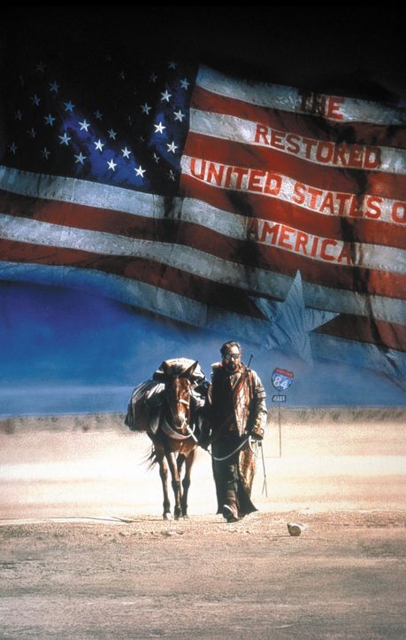 Der Nordwesten der USA im Jahre 2013: Ungewollt gibt der Postman (Kevin Costner) den Menschen nach einem verheerenden Krieg Hoffnung und ihren Wille... - Bildquelle: Warner Bros. Pictures