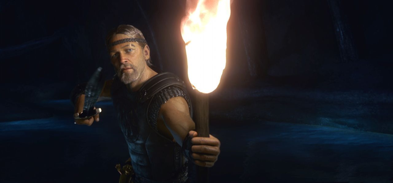 Als der erfahrene Krieger Beowulf (Ray Winstone) erfährt, dass ein blutrünstiges Monster das Königreich von König Hrothgar tyrannisiert, beschli... - Bildquelle: 2007 Warner Brothers International Television Distribution Inc.