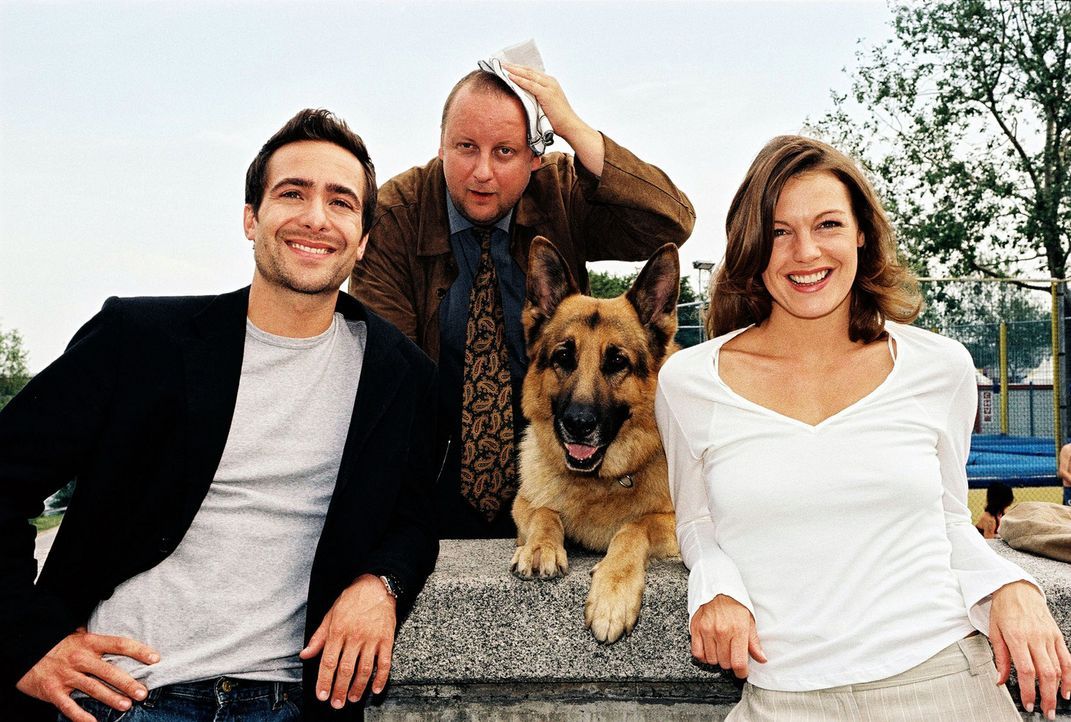 Nach getaner Arbeit: Marc (Alexander Pschill, l.), Kunz (Martin Weinek, M.) und Niki (Elke Winkens, r.). - Bildquelle: Sat.1