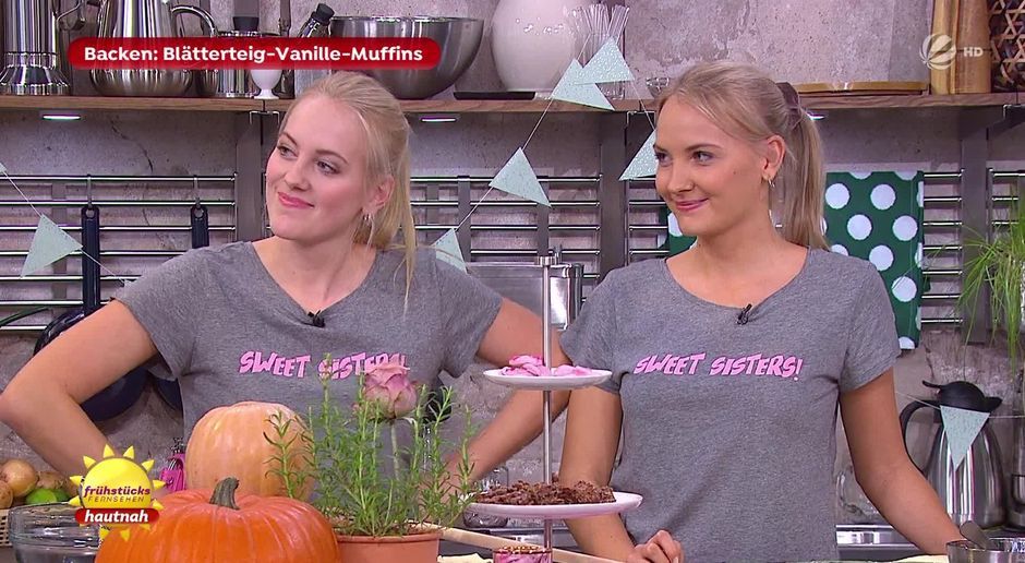 Fruhstucksfernsehen Video Backen Blatterteig Vanille Muffins Sat 1