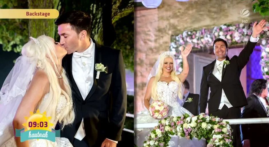 Fruhstucksfernsehen Video Daniela Katzenberger Fake Hochzeit Sat 1