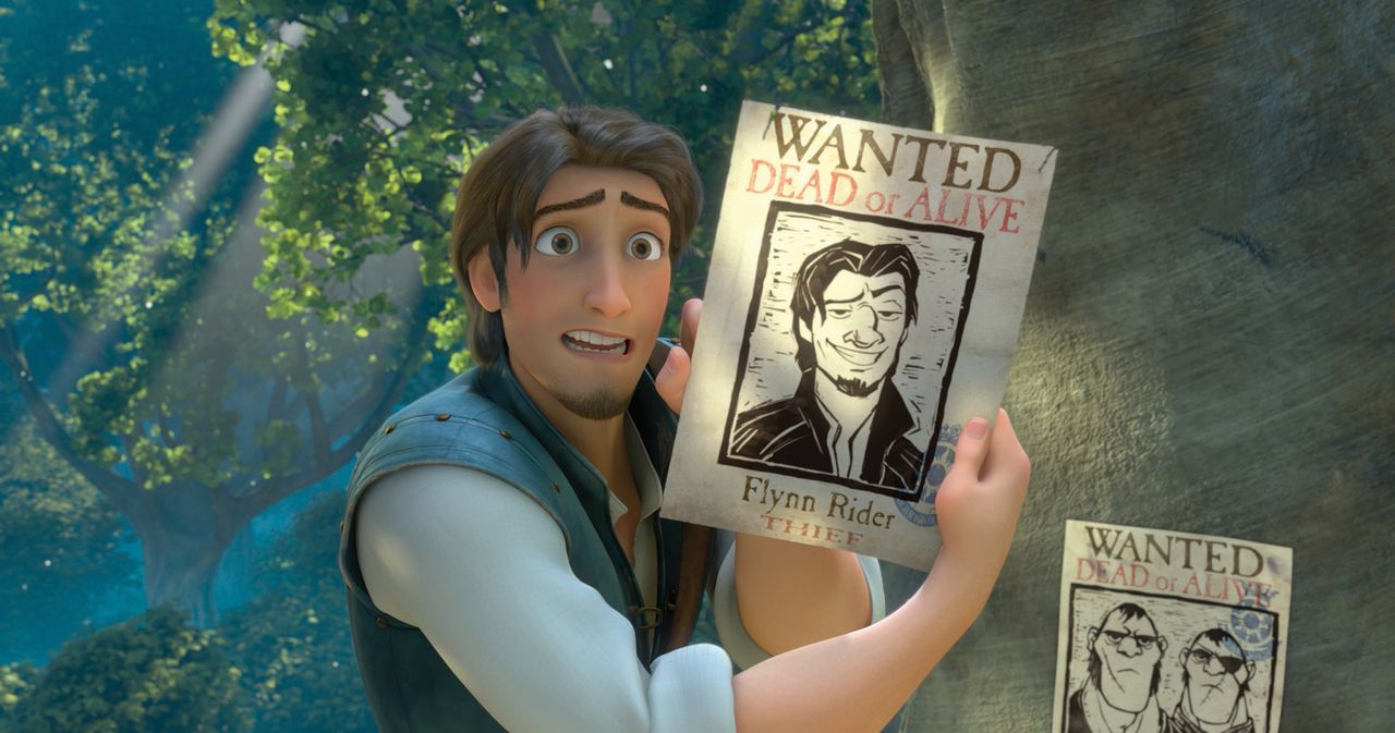 Kann der gesuchte Dieb Flynn Rider (Bild) Rapunzel wirklich bei ihrem Wunsch helfen, aus ihrem Turm zu entkommen und einem ungewöhnlichen Himmelsphä... - Bildquelle: Disney.  All rights reserved