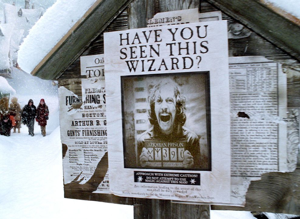 Der gefährliche Sirius Black ist aus Askaban entkommen und ist nun angeblich hinter Harry Potter her. Wer kann ihn stoppen? - Bildquelle: Warner Television