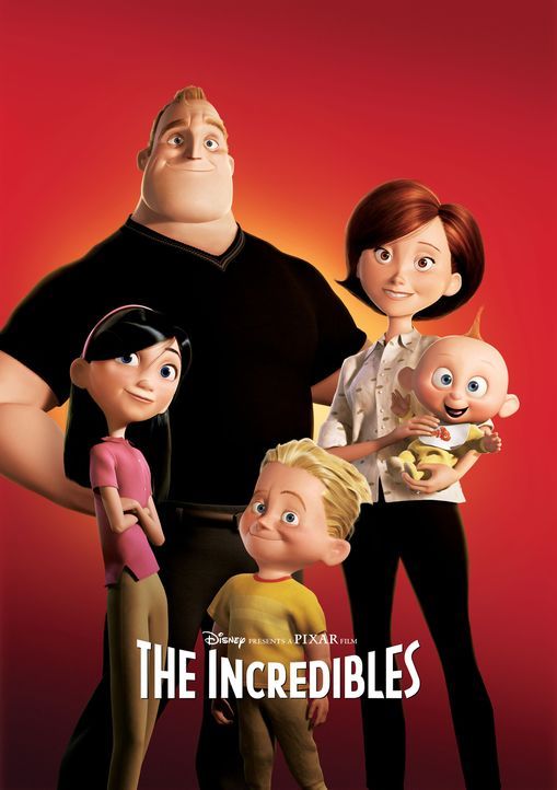 Die Superhelden bekommen eine neue Identität und werden als normale Menschen in die Gesellschaft integriert: Robert (l.), Helen (r.), Baby Jack Jac... - Bildquelle: Disney/Pixar. All rights reserved