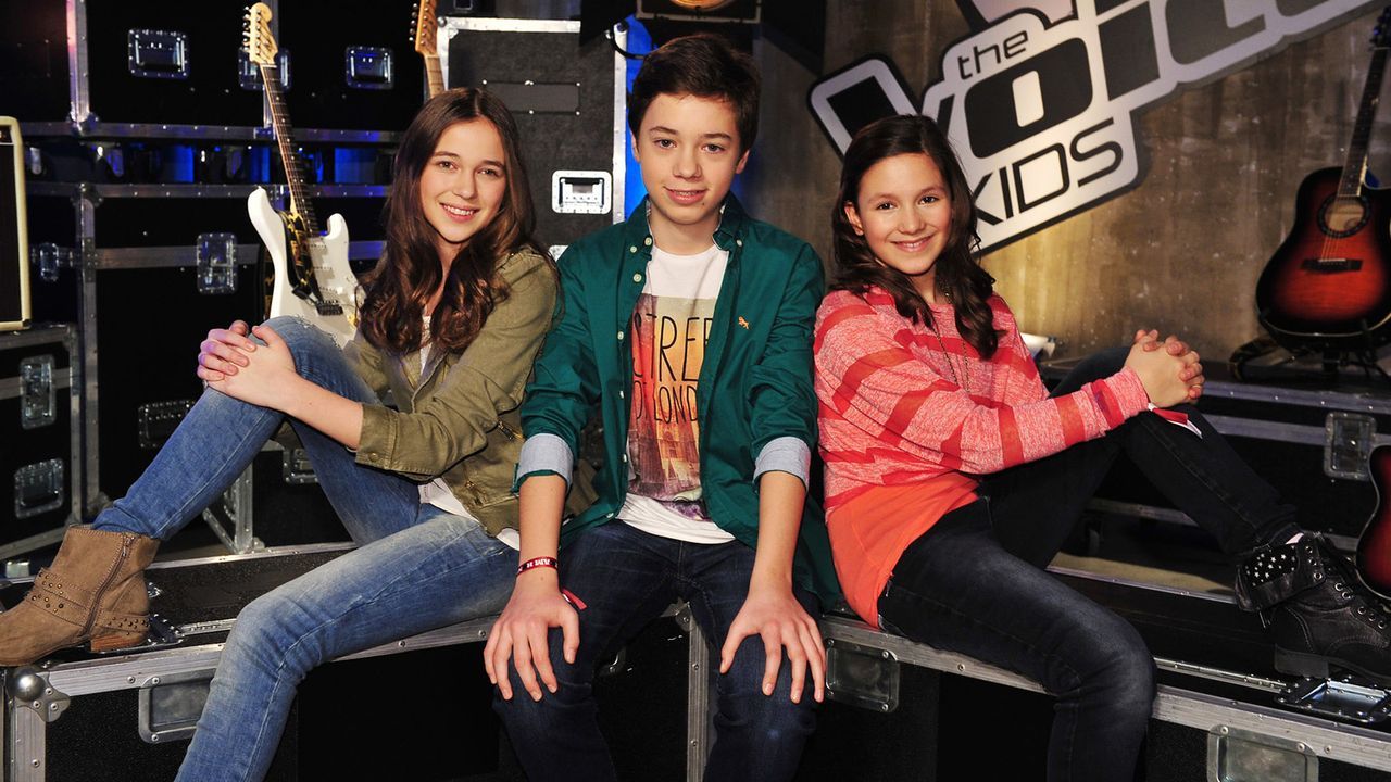 The-Voice-Kids-Stf02-Epi05-Carlo-Hanna-Saphira-1-SAT1-Andre-Kowalski - Bildquelle: SAT.1/Andre Kowalski