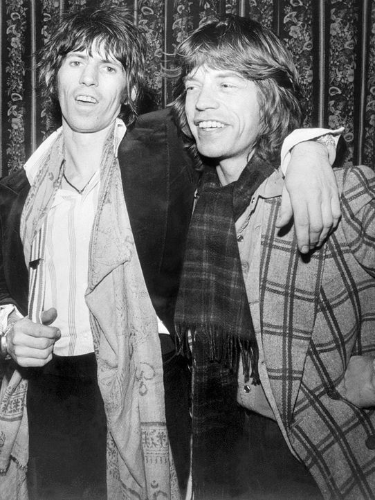 Keith-Richards-Mick-Jagger-1977-01-12--AFP - Bildquelle: AFP
