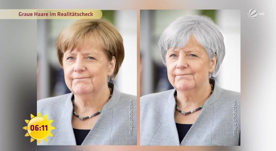 Haare frauen graue Graue Kurze