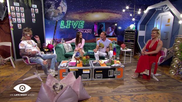 Promi Big Brother - Promi Big Brother - Tag 10 In Der Late Night Show: Bert Und Ginger Wollersheim Auf Lästerkurs