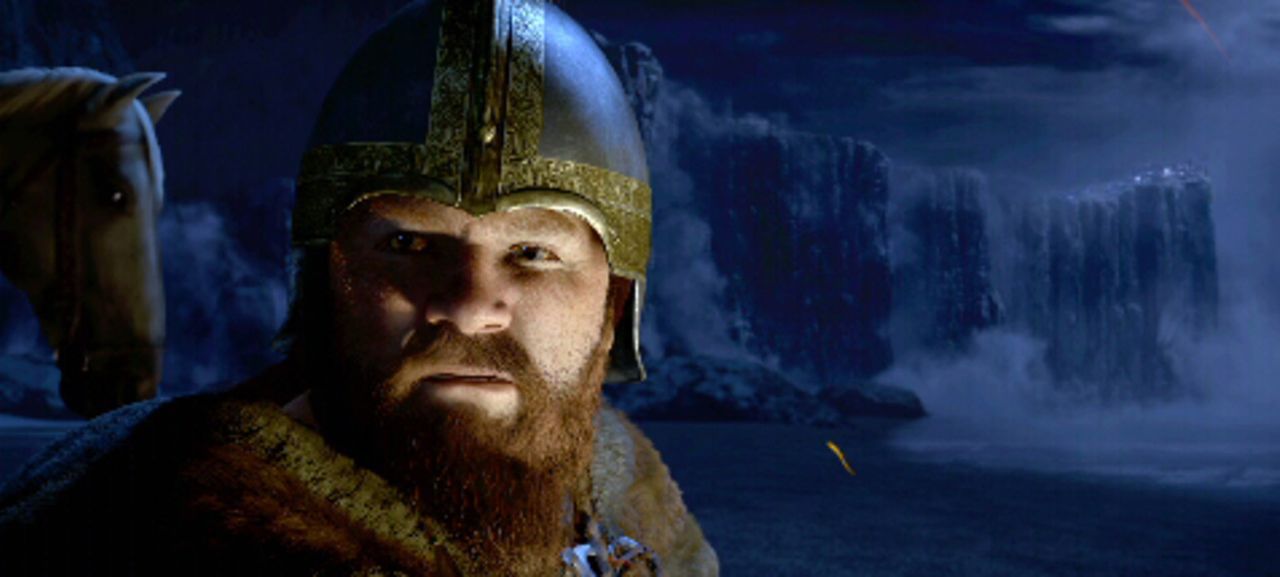 Wiglaf (Brendan Gleeson) ist Beowulfs treuester Kampfgefährte. Als es zum finalen Kampf kommt, steht er mutig seinem Freund bei ... - Bildquelle: 2007 Warner Brothers International Television Distribution Inc.
