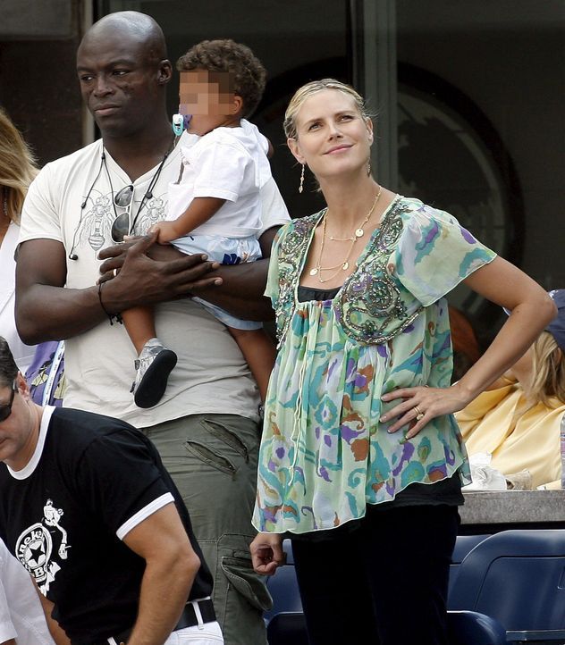 Die schwangere Heidi Klum - Bildquelle: +++(c) dpa - Bildfunk+++ Verwendung nur in Deutschland