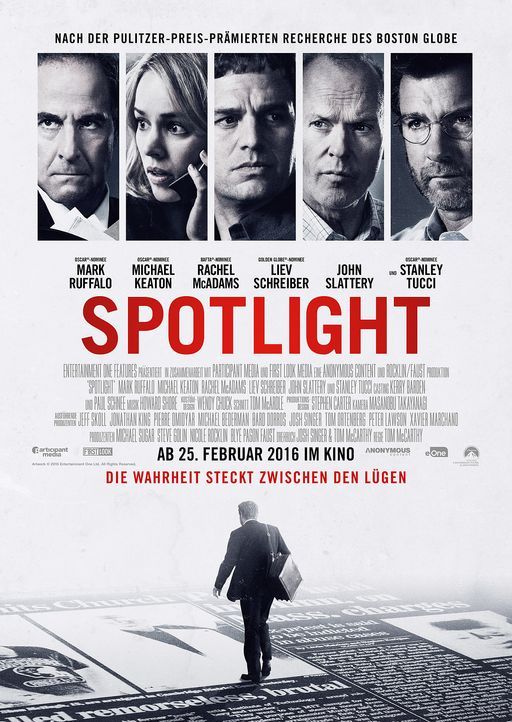 Spotlight-Plakat-Paramount - Bildquelle: Paramount