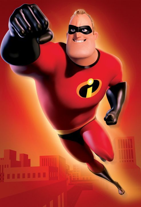 Der ehemalige Superheld Mr. Incredible lässt seine Kräfte wieder aufleben und sagt seinem Gegner Buddy Pine, der sich ab sofort Syndrome nennt, de... - Bildquelle: Disney/Pixar. All rights reserved